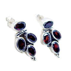 Li Lee Red Featherlight multiple Stud Earring