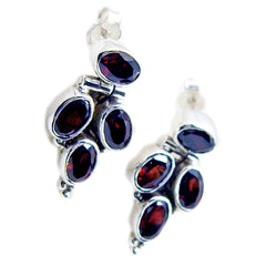 Li Lee Red Featherlight multiple Stud Earring
