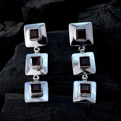Nayara Red Edgy multiple Stud Earring