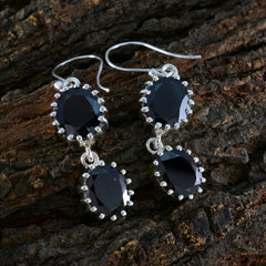 Layla Red Versatile Toi et Moi Dangle Earring