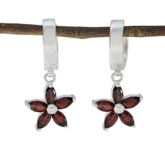 Nari Red Eye catching multiple Dangle Earring