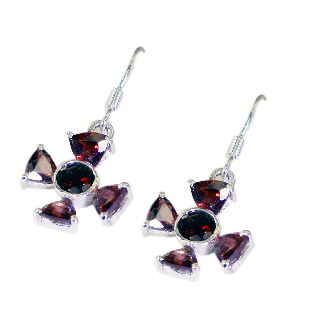 Sakura Red Dainty multiple Dangle Earring