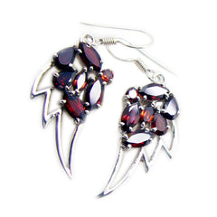 Addison Red Mid weight multiple Dangle Earring
