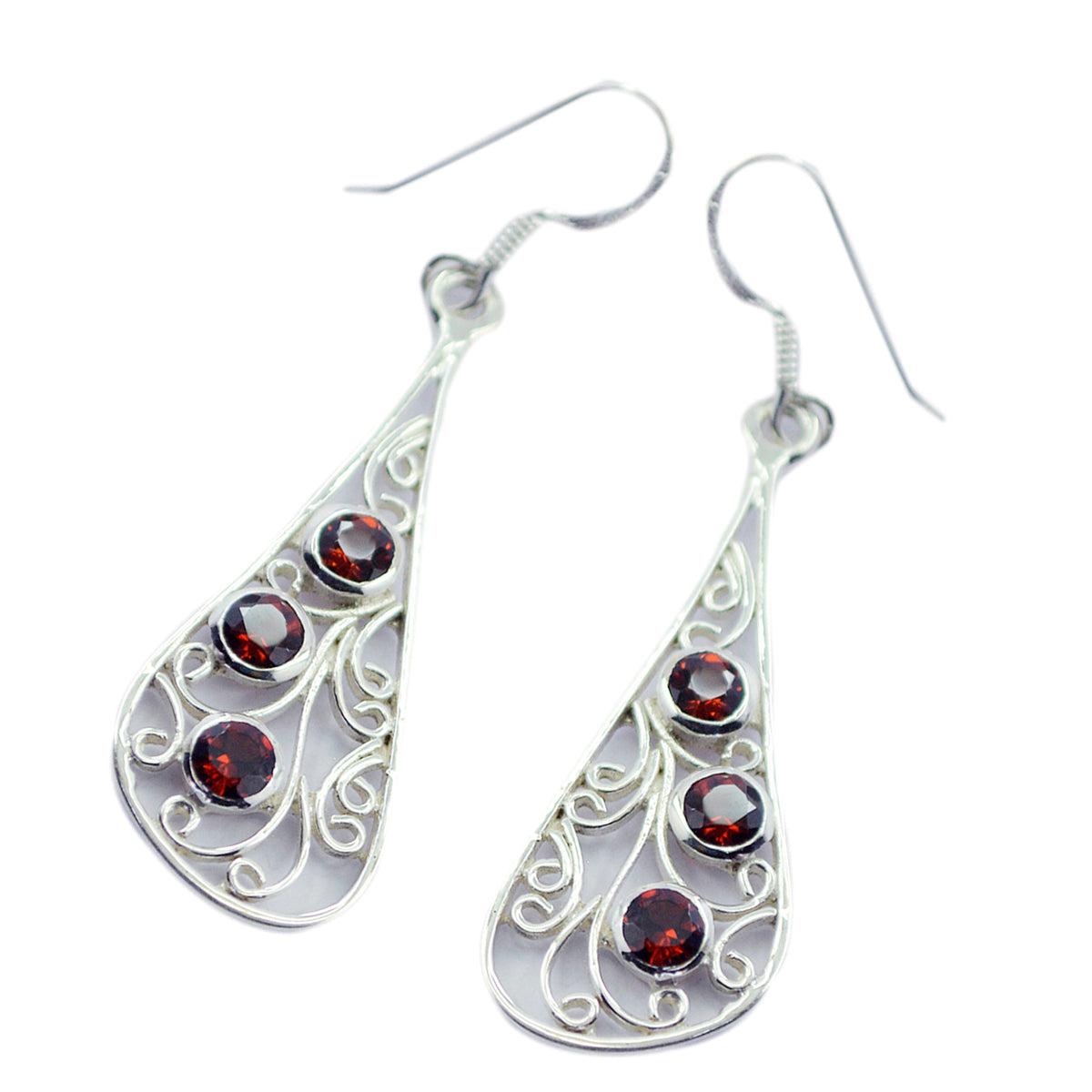Seo yeon Red Tiny multiple Dangle Earring