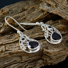 Chloe Red Slim multiple Dangle Earring