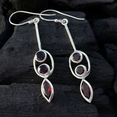 Emily Red Tiny multiple Dangle Earring