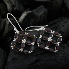 Elena Red Minimal multiple Dangle Earring