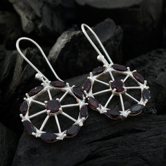 Isabella Red Slim multiple Dangle Earring