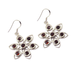 Clara Red Edgy multiple Dangle Earring