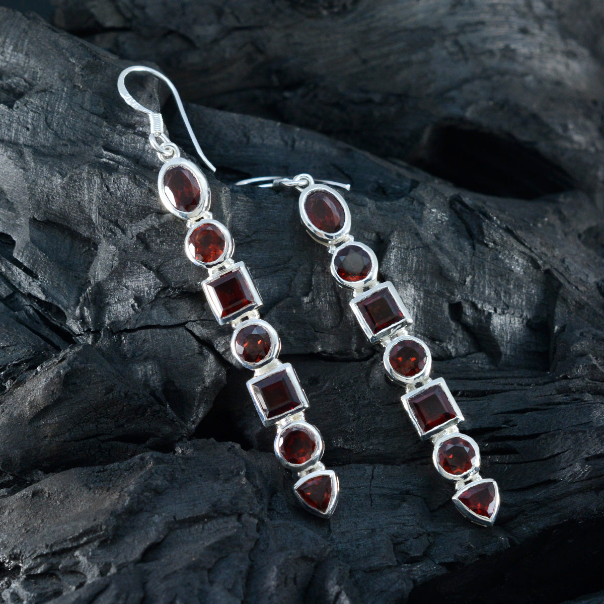 Soo jin Red Classic multiple Dangle Earring