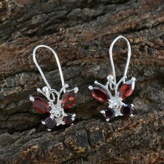 Evelyn Red Dainty multiple Dangle Earring