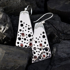 Xiu Red Featherlight multiple Dangle Earring