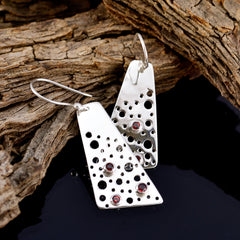 Xiu Red Featherlight multiple Dangle Earring