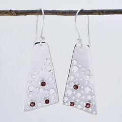 Xiu Red Featherlight multiple Dangle Earring