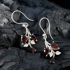 Camila Red Whisper thin Trilogy Dangle Earring