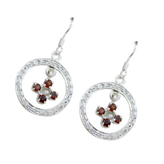 Alejandra Red Dainty multiple Dangle Earring