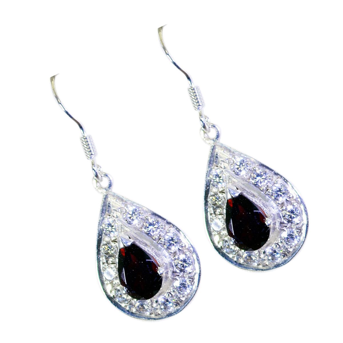 Hanna Red Featherlight multiple Dangle Earring