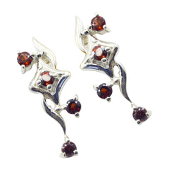 Josephine Red Dainty multiple Dangle Earring
