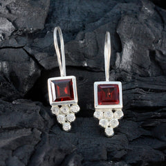Yuna Red Dainty multiple Dangle Earring