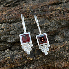 Yuna Red Dainty multiple Dangle Earring