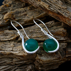 Daniela Green Featherlight Solitaire Dangle Earring