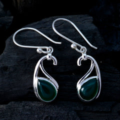 Elena Green Featherlight Solitaire Dangle Earring