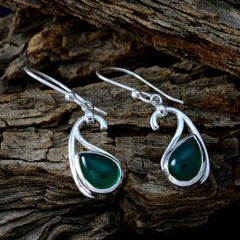 Elena Green Featherlight Solitaire Dangle Earring