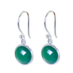 Isabella Green Elegant multiple Dangle Earring Green Onyx Green Dangle