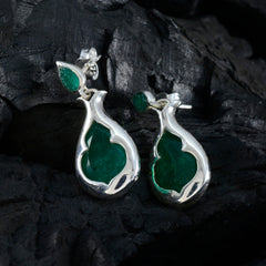 Emily Green Edgy Toi et Moi Stud Earring