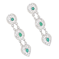 Gabriela Green Edgy Trilogy Stud Earring