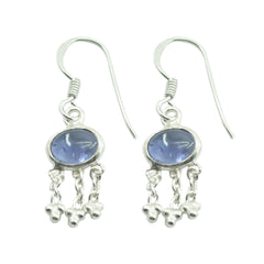 Addison Blue Dainty multiple Dangle Earring Iolite Blue Dangle