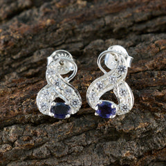 Patricia Blue Delicate multiple Stud Earring