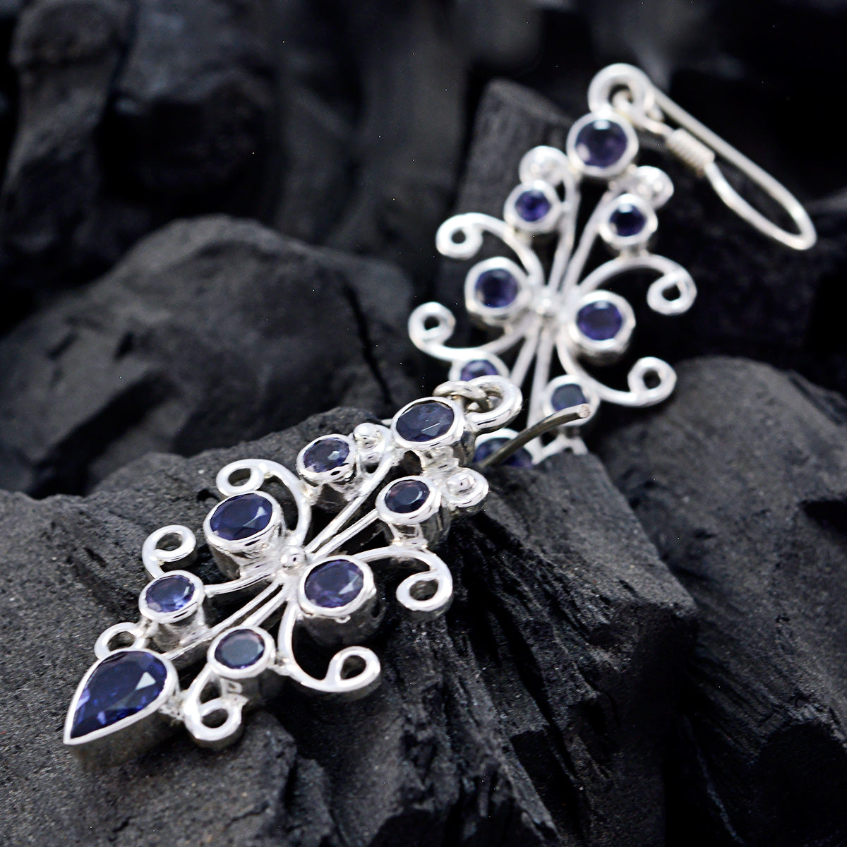 Amelia Blue Classic multiple Dangle Earring