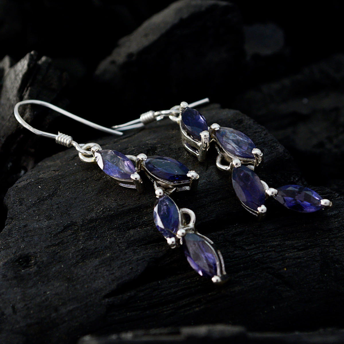 Anna Blue Classic multiple Dangle Earring