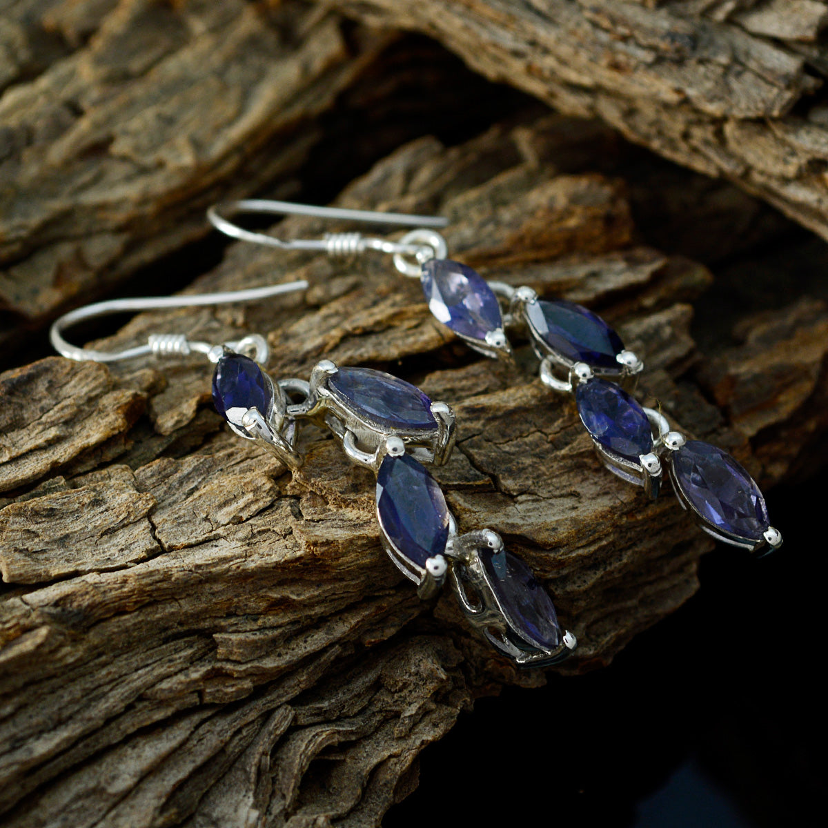 Anna Blue Classic multiple Dangle Earring