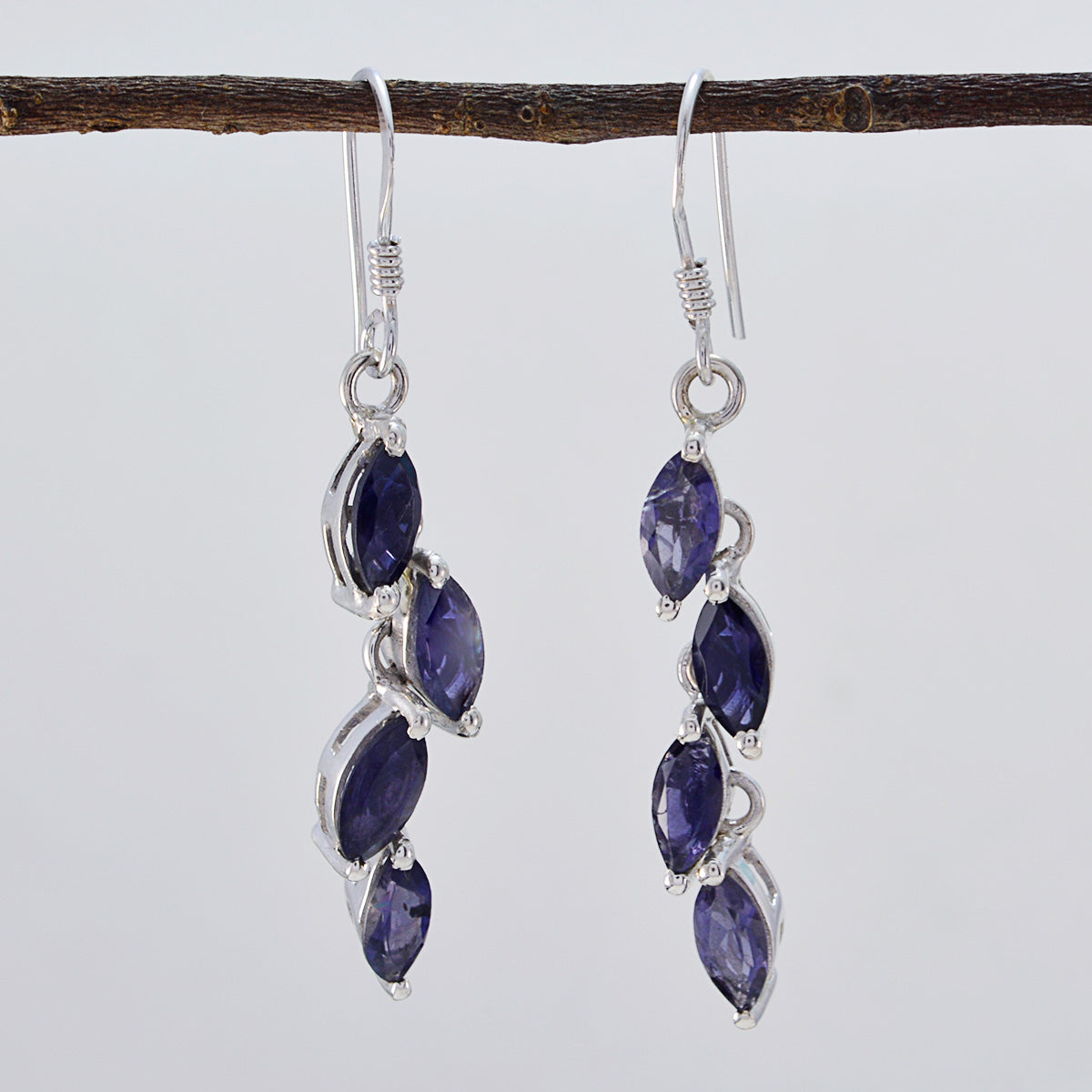 Anna Blue Classic multiple Dangle Earring
