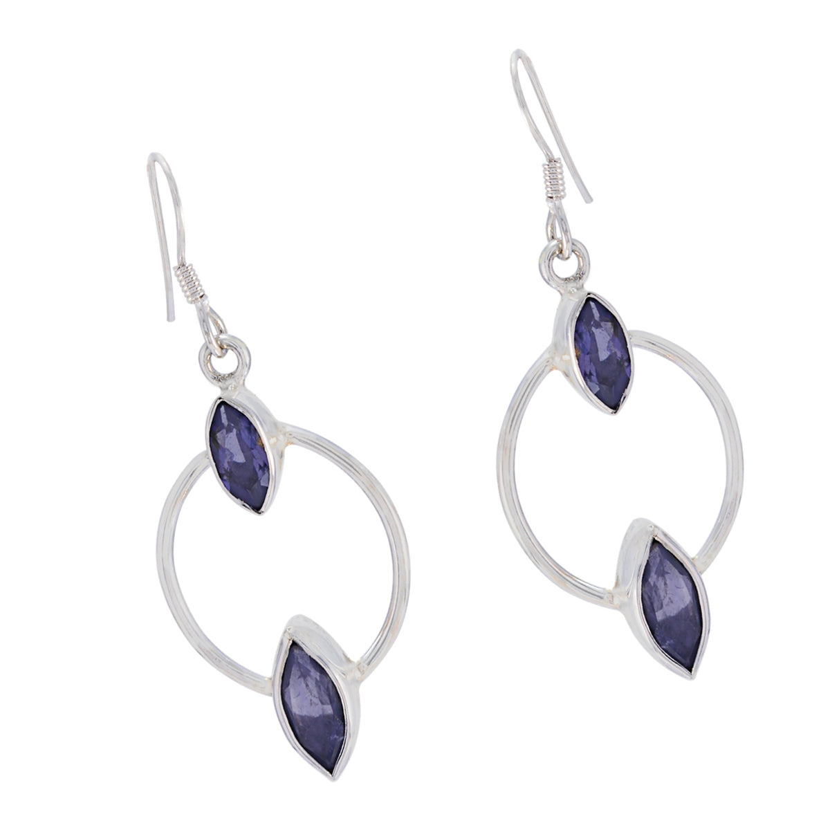 Aria Blue Dainty multiple Dangle Earring