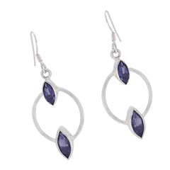 Aria Blue Dainty multiple Dangle Earring