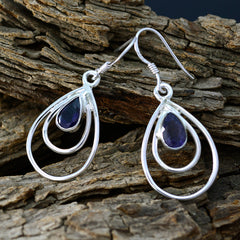 Aurora Blue Delicate multiple Dangle Earring