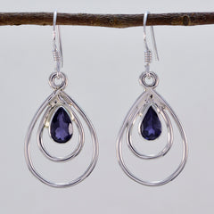Aurora Blue Delicate multiple Dangle Earring