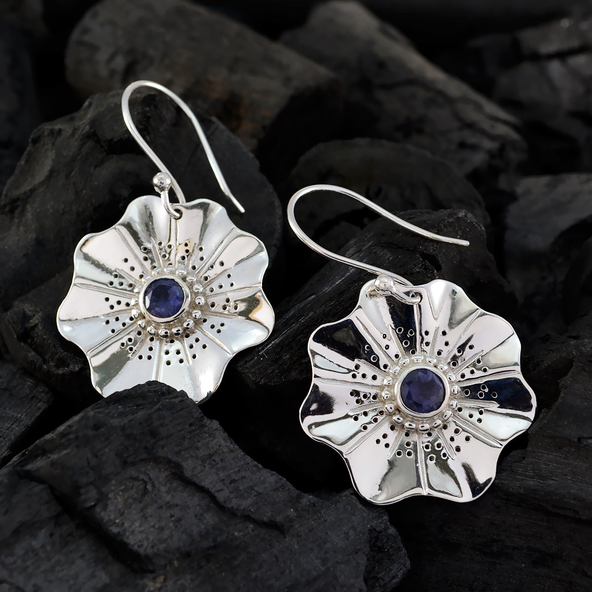 Alice Blue Essential Solitaire Dangle Earring