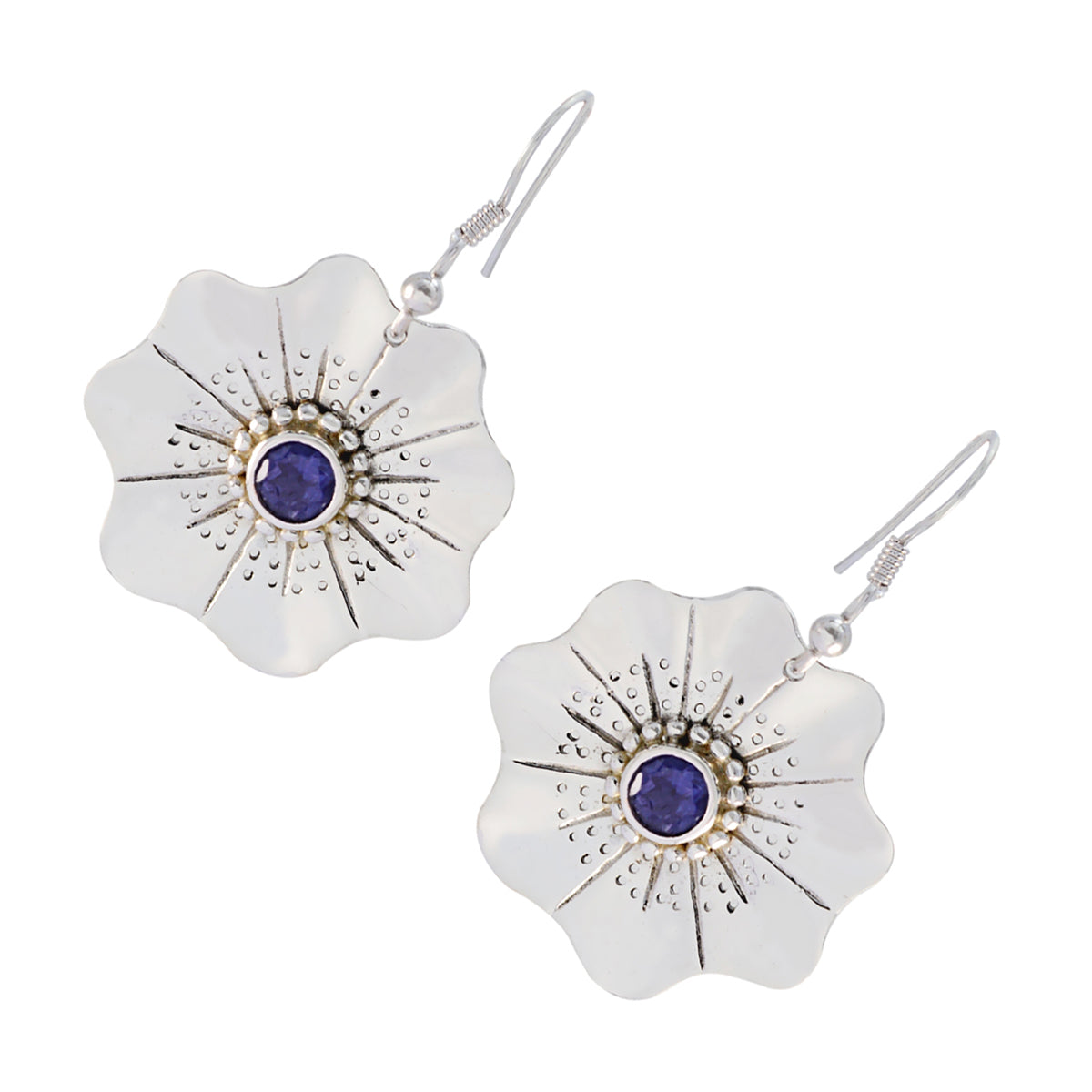 Alice Blue Essential Solitaire Dangle Earring