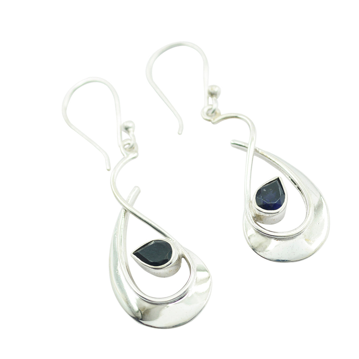 Sophia Blue Featherlight Solitaire Dangle Earring