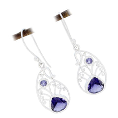 Bianca Blue Slim multiple Dangle Earring