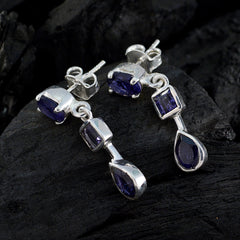 Lili Blue Dainty multiple Stud Earring