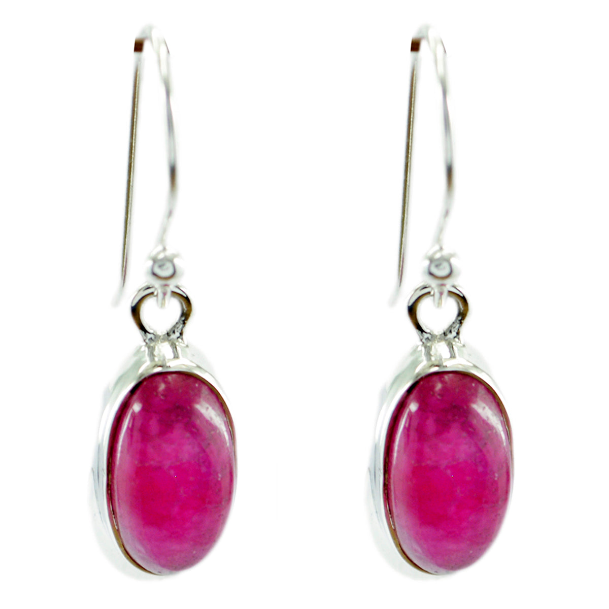 Grace Red Mid weight Solitaire Dangle Earring