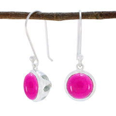 Bianca Red Slim multiple Dangle Earring Indian Ruby Red Dangle