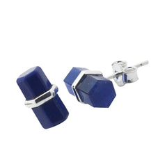 Sarah multicolor Dainty Solitaire Stud Earring