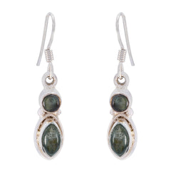 Violet Grey Delicate multiple Dangle Earring Labradorite Gray Dangle