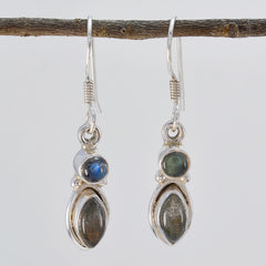 Violet Grey Delicate multiple Dangle Earring